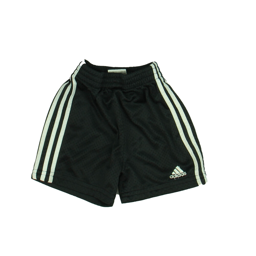 Adidas Boys Black | White Athletic Shorts size: 12 Months